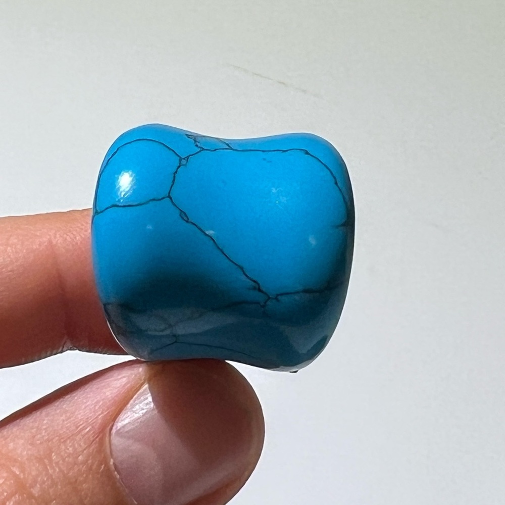 FAC Blue Statement Ring - Picture 3 of 8
